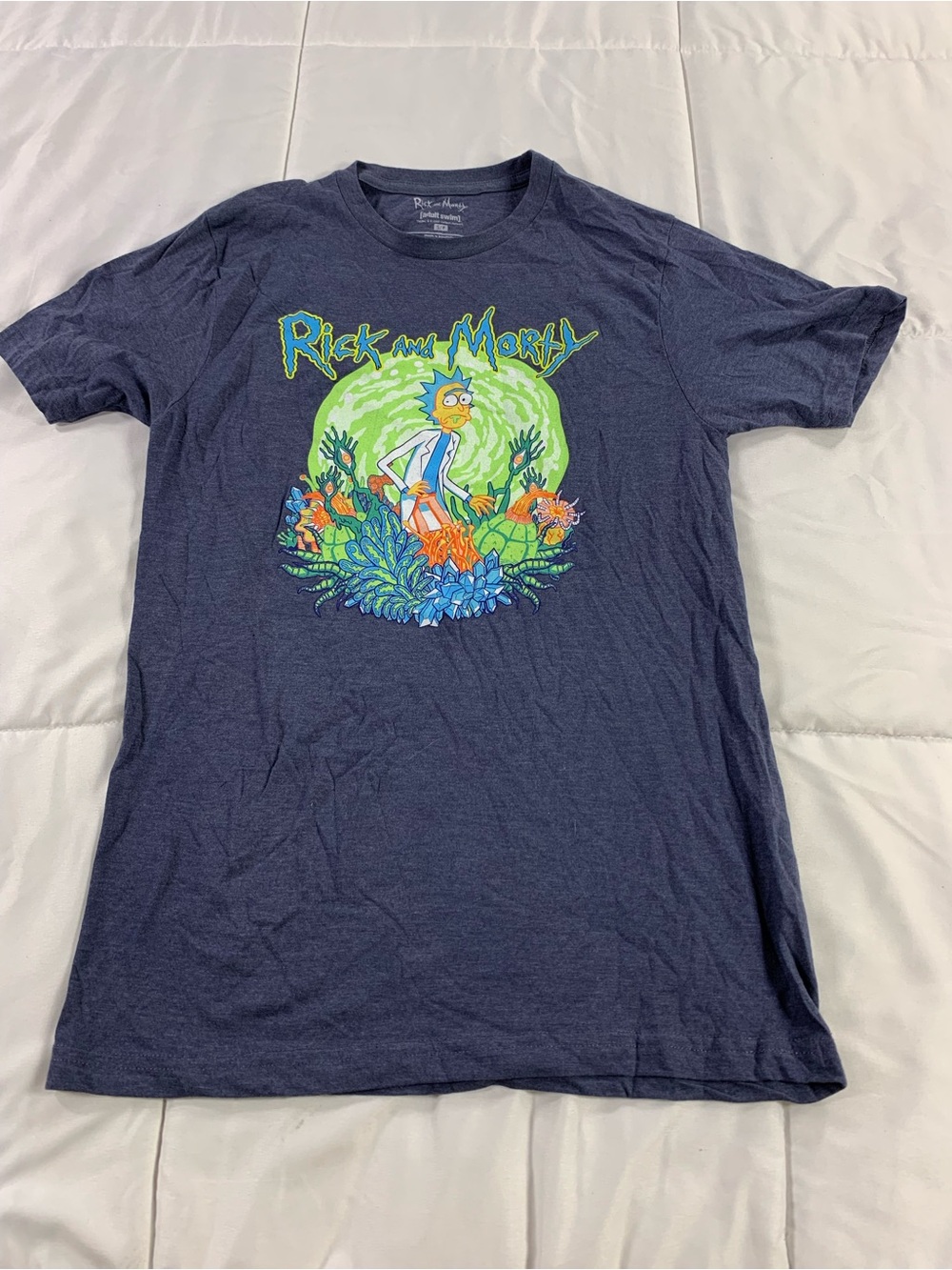 Pre loved RICK AND MORTY shirt unisex size S